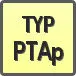 Piktogram - Typ: PTAp